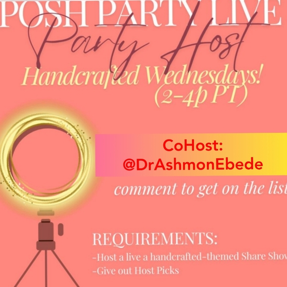Meet the Posher Jewelry - 💕TUNE IN 💚 HOSTING a Handcrafted SILENT Auction Show TODAY💕💚 Nov. 13 @5EST